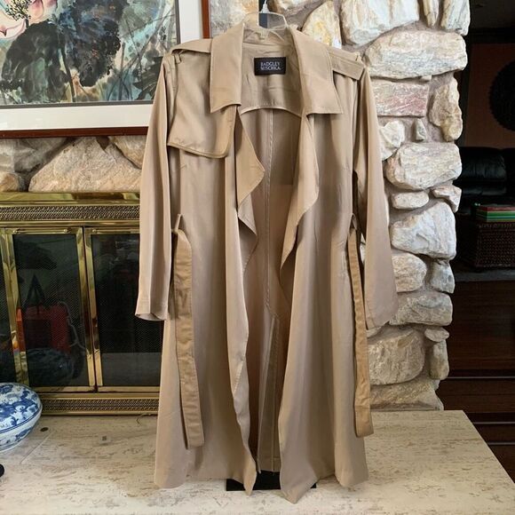 Badgley Mischka trench coat - Picture 1 of 16